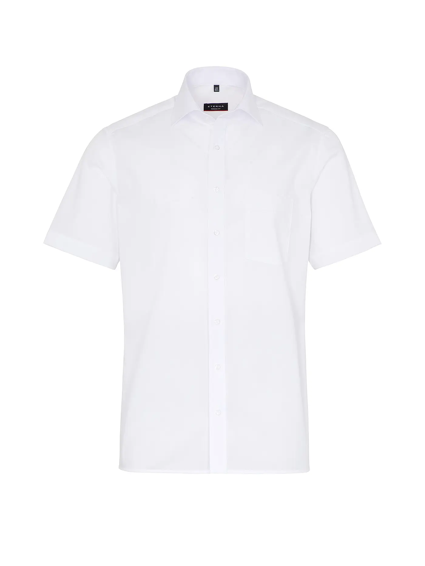ETERNA | Hemd Modern Fit | weiss